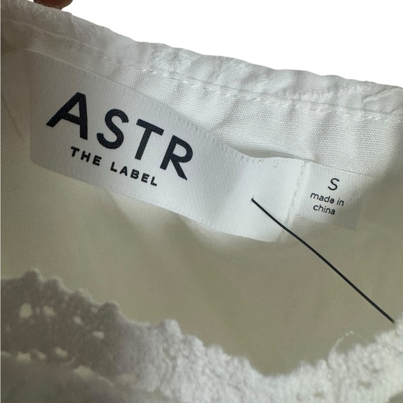 Astr The Label Lace Trim Cotton Small B643 - Picture 6 of 6